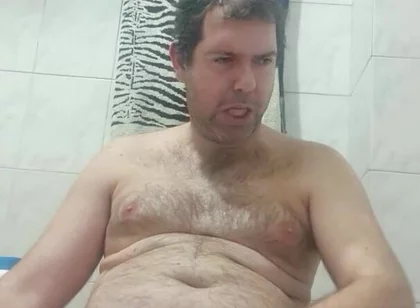 Big Cock in Bathroom