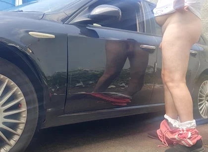 Nude with Car