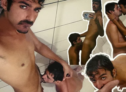 My Straight Friend and I Lose Control in the Shower…
