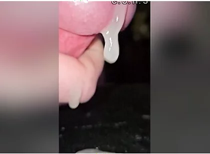 Close Up And Motion Slowed - Solo Cumshot #13