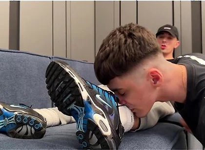 Bottom Sniffs Sweaty Socks And Gets A Creampie
