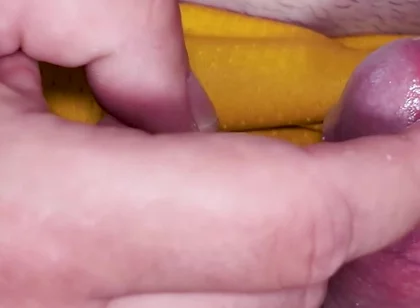 Outdoor Cumsplosion with Moaning Stepdaddy