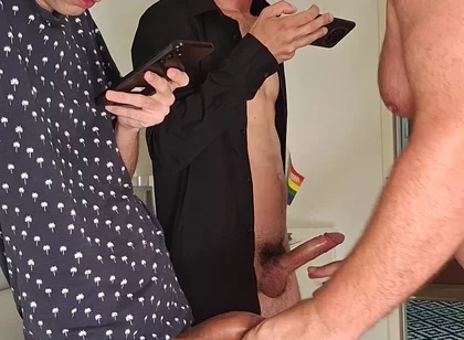 Sexy Rafael with Thomas Fucking Sucking with 2 Dkcks