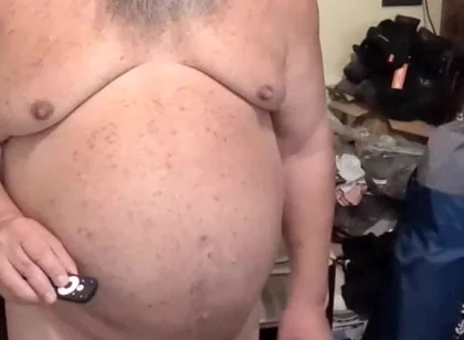 Big Bear Belly and Cock