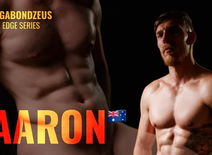 Muscular Aussie Straight Got Edged with Sounding