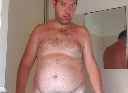 All Naked in a Pubblic Bathroom
