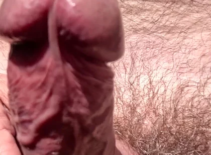 Big Uncut Cock Close up Naked Wank in the Woods - Rockardglans 204