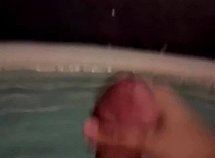 Cuming in the Pool