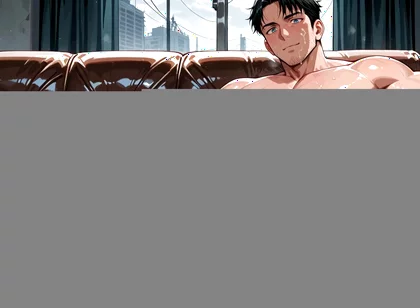 Ai Generated Intense Muscle Men