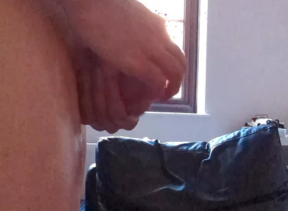 Early Morning Wank by the Window