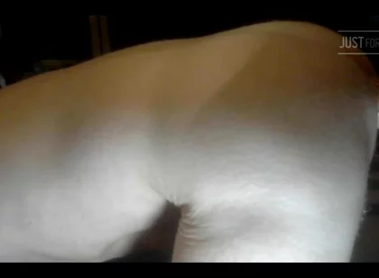 10 Inch Dildo Balls Deep in My Ass