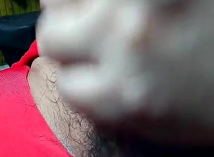 This Young Man Hasn't Masturbated for a Long Time, and Finally His Cock Cums a Lot of Sperm