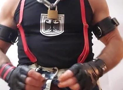 Pipe Stepdad Pumping Balls and Cock in a Monstertube
