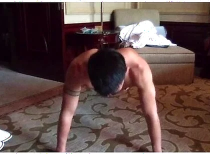 Workout Instructions And Cum In A Glass