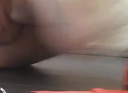 Throat orgasm into my blonde