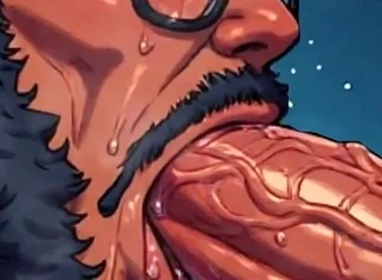 Begging for Cock Featuring 3D Art