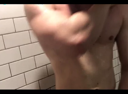 Watch the Beautiful Jacob Peterson in Shower Before Our Hook up