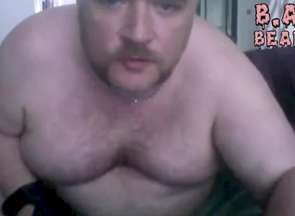 Stepdaddy Wanks in His Black Leather Gloves