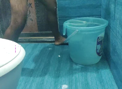 Inside the Bathroom, Amit Remembered His stepsister and Fucked Her in Her Small Hole.