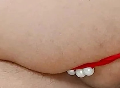 My two enormous toys leave my little butt all tight and swollen!