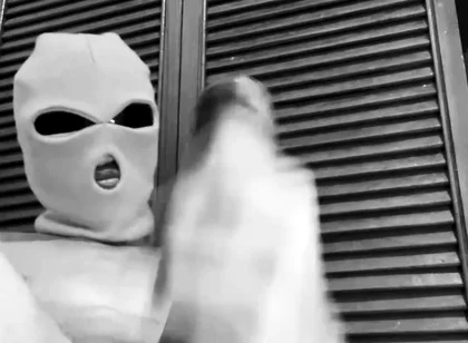 Masked BBC with Glasses and Balaclava Stroking Thick Uncut Black Cock Until Juicy Massive Cumshot Black20one