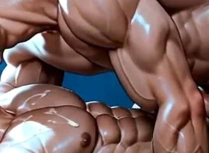 Muscle Hunk Big Asshole Straight Man Big Ass Bareback