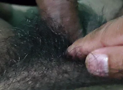 Bangladeshi Stepdaddy Playing Penis a Home