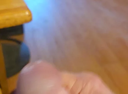 Solo Play Jerking and Cum