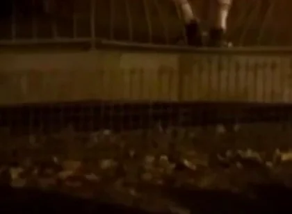 Straight Boy Dared to Show His Big Smooth Butt in Public Park