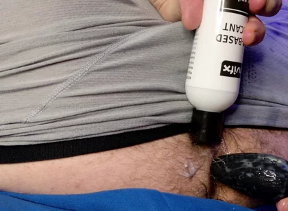 Stretching My Ass with a Buttplug