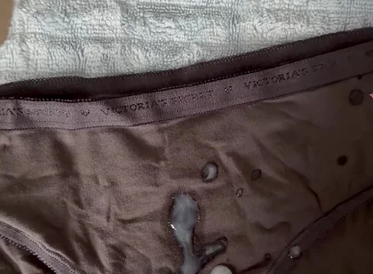 Cum on Wife’s Panties 20