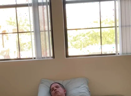 What's He Doing up There?