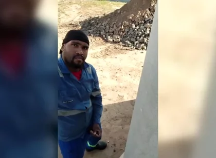 Before Heading Home, the Worker Gets a Quickie at the Construction Site.