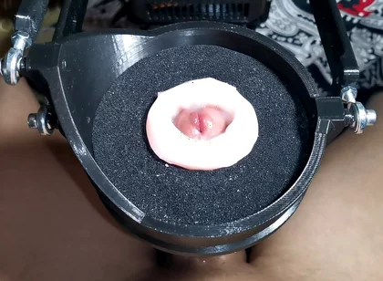 Machine for a Huge Portion of Sperm! Super Orgasm! Huge Cumshot!