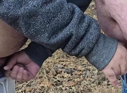 Fat Bears Suck Each Other's Cocks in the Forest
