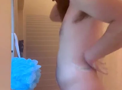 Big Cock in the Shower