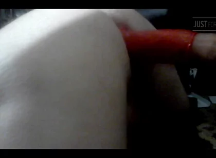 Thrusting Dildo Deep in My Ass