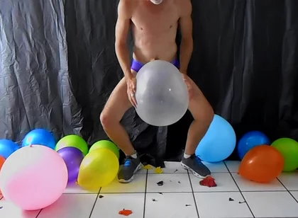 Big Dick & Balloons Too!