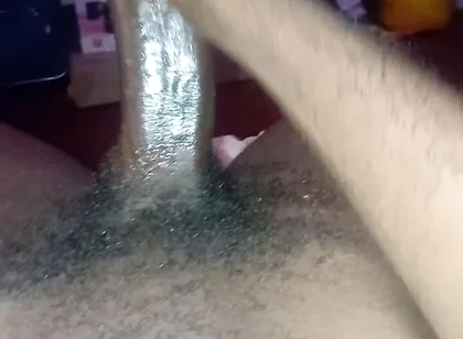 Stroking My Big Monster Cock