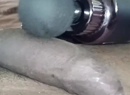 Solo Masterbating with BDSM Toy