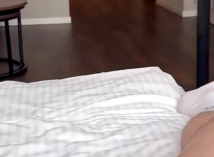 Sexy Vili Had Sex in a Hotel Room Wearing Denim Shorts and Sexy Leggings