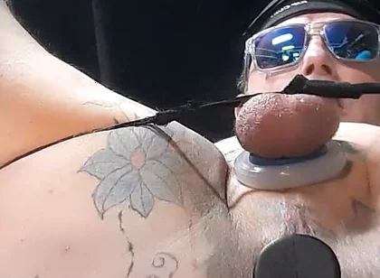 Butt Plug Anal Gape Close up