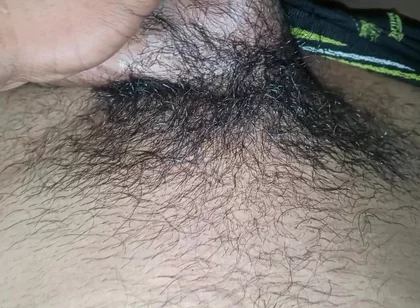 Playing with Me Cock Outdoors