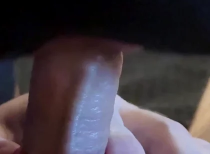 A Friend Jerks off and Sucks My Little Foreskin Cock Until I Cum