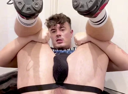 Dildo Fuck Farting Boy Pussy