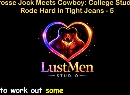 English Audio Gay Sex Story - Lacrosse Jock Meets Cowboy College Stud Gets Rode Hard in Tight Jeans - Part 5