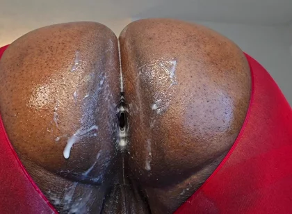 Pantyhose Pushing Out Fruits