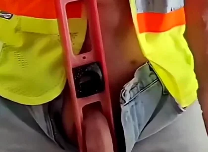 A Big Cock Handyman Cumshot