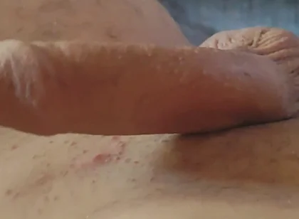 Big Man Moan at the Last Shot of Cum.