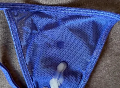 Cum on Wife’s Panties 22